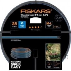 Fiskars sodo žarna Q4, 15mm 5/8'' 25m (1027098)