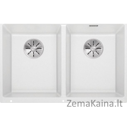 „Blanco Subline 350/350“ „Silgranit Blanco“ kriauklė su „Infino“ kamščiais (523578)