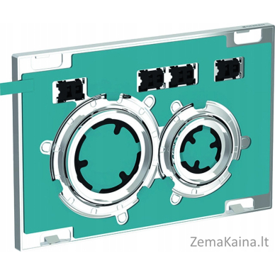 Geberit nuleidimo mygtukas Sigma21 pavaros mygtukas, priekinis, universalus [1]