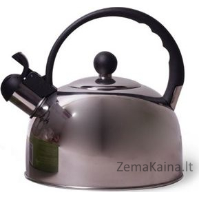 Kamille Plieninis virdulys su švilpuku 2,5 L, Kamille KM-0679