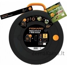 Fiskars Set - S žarnos ritė ir sieninis laikiklis (1026376)