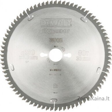 Dewalt DEWALT diskinis pjūklas.250x30mmx80z DT4287-QZ