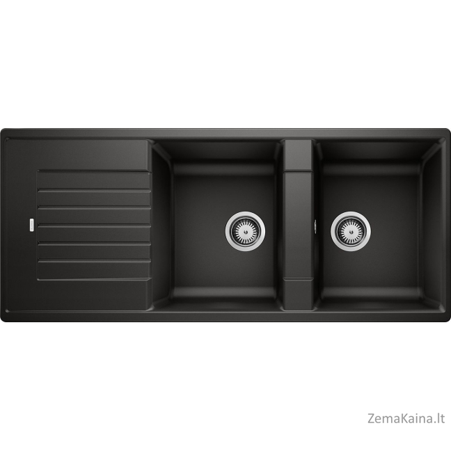 „Blanco Zia 8 S Silgranit“ juoda kriauklė (526027)