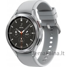 „Smartwatch Samsung Galaxy Watch“ 4 klasikinis nerūdijančio plieno 46 mm LTE pilka (SM-R895FZSAEUE)