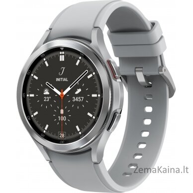 „Smartwatch Samsung Galaxy Watch“ 4 klasikinis nerūdijančio plieno 46 mm pilkas (SM-R890NZSSAEEE)