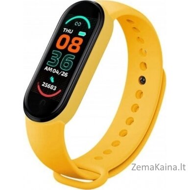 „Smartband Techonon M6 Yellow“