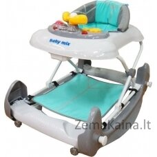 Baby Mix Walker 2in1 pilka/mėtinė J-888R Baby mix