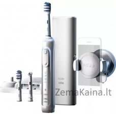 Oral-B Genius 8000N sidabrinis rotacinis dantų šepetėlis