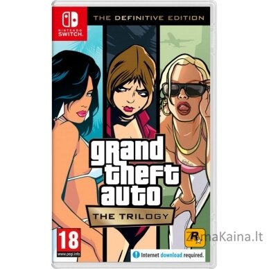 „Grand Theft Auto“: „Trilogija“ - galutinis leidimas „Nintendo Switch“