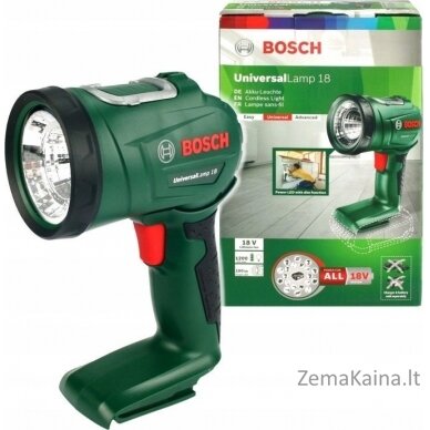 Bosch Bosch UniversalLamp 18, darbo lemputė (be akumuliatoriaus, be įkroviklio)