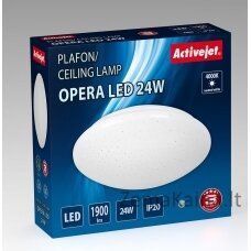 Activejet AJE-OPERA 24W lubų šviestuvas Balta Nekeičiama (-os) lemputė (-os) LED G