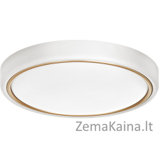 Activejet LED plafonas AJE-VERDI White/Gold 23W