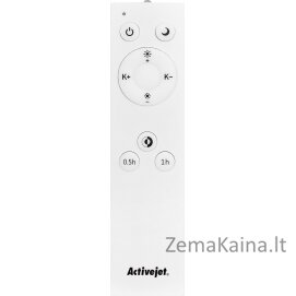 Activejet Plafon LED AJE-FOCUS Grey + pilot lubų šviestuvas Pilka Nekeičiama (-os) lemputė (-os) G 1