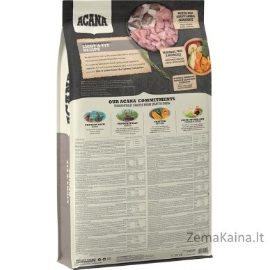 ACANA Dog Light & Fit Recipe - dry dog food - 11,4kg 1