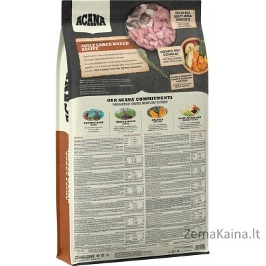 Acana Heritage Adult Large Breed 17 kg 1