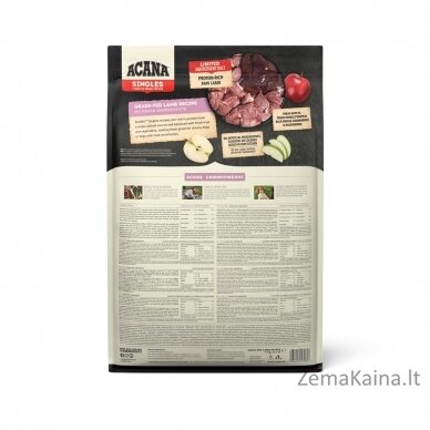 ACANA SINGLES Grass-Fed Lamb - 6kg 1