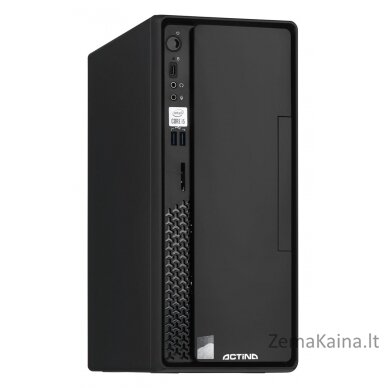 Actina 5901443382621 PC Intel® Core™ i3 i3-14100 8 GB DDR4-SDRAM 1 TB SSD Windows 11 Home „Mini Tower“ Juoda