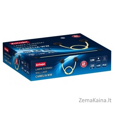 Activejet AJE-CAMELIA WW sieninis apšvietimas LED 16 W 10