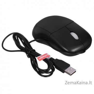 Activejet AMY-146 kompiuterio pelė USB A tipo Optinis 1000 DPI Abiems rankoms 2