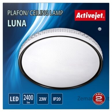 Activejet LED plafonas AJE-LUNA 2