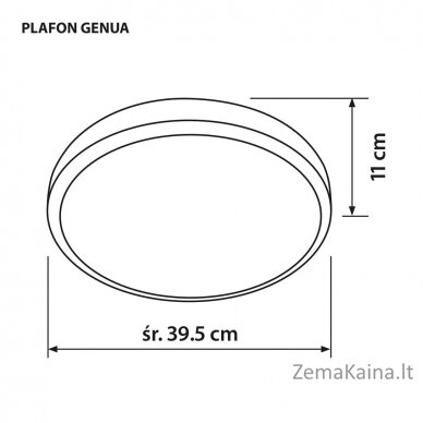 Activejet Plafonas AJE-GENUA 3xE27 6