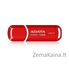 ADATA 64GB DashDrive UV150 USB atmintukas USB A tipo 3.2 Gen 1 (3.1 Gen 1) Raudona