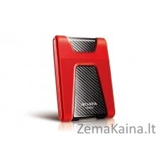 ADATA DashDrive Durable HD650 išorinis kietasis diskas 1000 GB Raudona