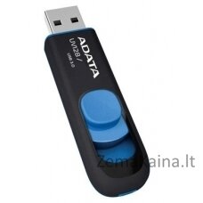 ADATA DashDrive UV128 32GB USB atmintukas USB A tipo 3.2 Gen 1 (3.1 Gen 1) Juoda, Mėlyna