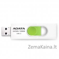 ADATA UV320 USB atmintukas 128 GB USB A tipo 3.2 Gen 1 (3.1 Gen 1) Žalia, Balta