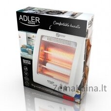 Adler AD 7709 Quartz electric space heater Indoor White 800 W