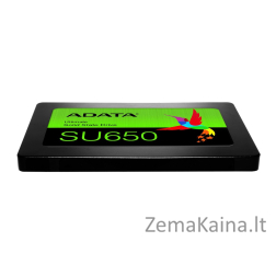 ADATA Ultimate SU650 2.5" 240 GB „Serial ATA III“ SLC