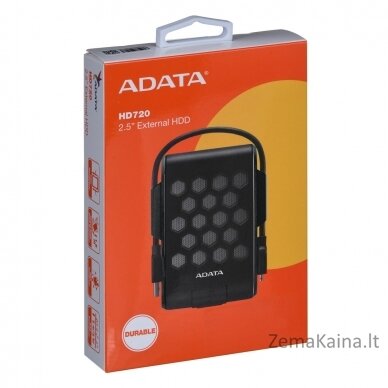 ADATA HD720 išorinis kietasis diskas 2000 GB Juoda