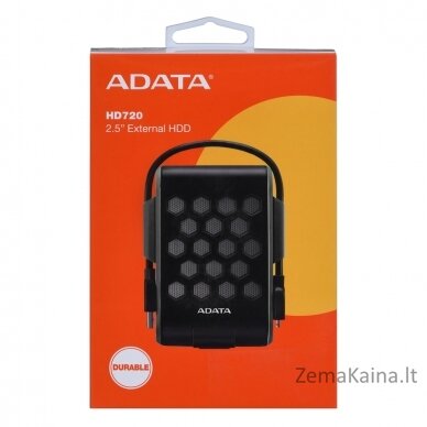 ADATA HD720 išorinis kietasis diskas 2000 GB Juoda 1