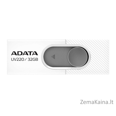 ADATA UV220 USB atmintukas 32 GB USB A tipo 2.0 Pilka, Balta 1