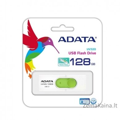 ADATA UV320 USB atmintukas 128 GB USB A tipo 3.2 Gen 1 (3.1 Gen 1) Žalia, Balta 2