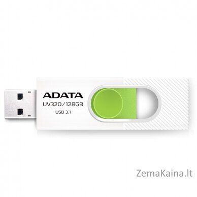 ADATA UV320 USB atmintukas 128 GB USB A tipo 3.2 Gen 1 (3.1 Gen 1) Žalia, Balta 1