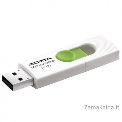 ADATA UV320 USB atmintukas 128 GB USB A tipo 3.2 Gen 1 (3.1 Gen 1) Žalia, Balta