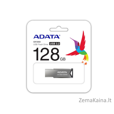 ADATA UV350 USB atmintukas 128 GB USB A tipo 3.2 Gen 1 (3.1 Gen 1) Sidabras 3