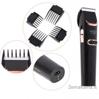 Adler AD 2832 hair trimmers/clipper Black