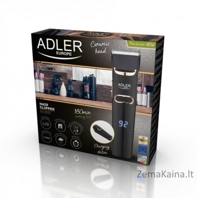 Adler AD 2832 hair trimmers/clipper Black 1