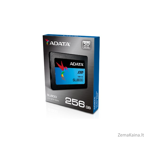 ADATA Ultimate SU800 2.5" 256 GB „Serial ATA III“ TLC 4