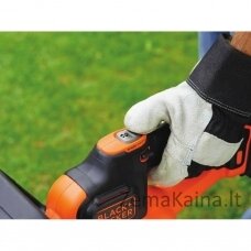 Akumuliatorinės gyvatvorių žirklės GTC18504PC 18V 4Ah 50 cm, Black+Decker