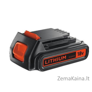 Akumuliatorius 18V  2,0 Ah Li-ion, Black+Decker