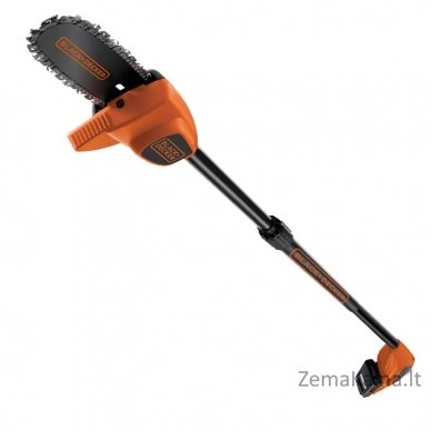 Akumuliatorinė aukštapjovė GPC1820L20 18 V 2.0 Ah 20 cm, Black+Decker