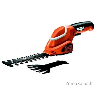 Akumuliatorinės žolės žirklės GSL700, Black+Decker