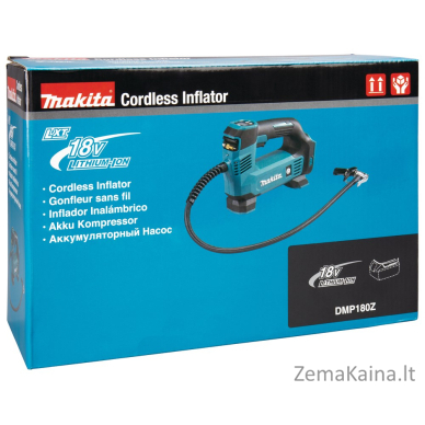 Akumuliatorinis kompresorius 18V MAKITA DMP180Z 4