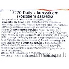 Almo Nature Daily Vištiena su lašiša 70 g