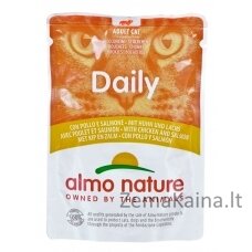 Almo Nature Daily Vištiena su lašiša 70 g