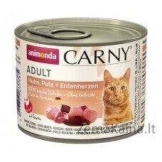 animonda Carny chicken, turkey + duck hearts 200 g