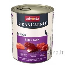 animonda GranCarno beef + lamb Jautiena, Ėriena Senior 800 g